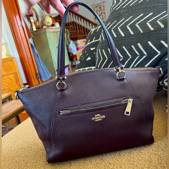 Coach prairie oxblood sale